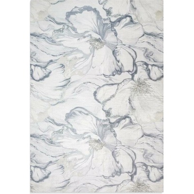 Takoy Koberec 120x160 cm šedý, krémový s květinovým motivem LOTUS 1-HF-489977 | 120 x 160 cm