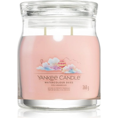 Yankee Candle Watercolour Skies ароматна свещ Signature 368 гр