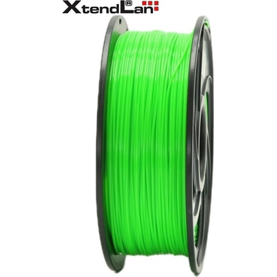 XtendLAN PLA 1,75mm zářivě 1kg zelený