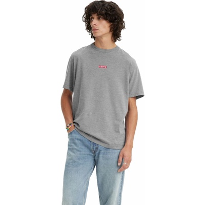 Levi´s SS Relaxed Baby Tab T sivé červené