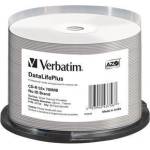 Verbatim cd-r(опаковка от 50) шпиндел, azo 52x, 700mb, БЯЛА ШИРОКА ТЕРМОПЕЧАТАЕМА ПОВЪРХНОСТ БЕЗ id (43756)