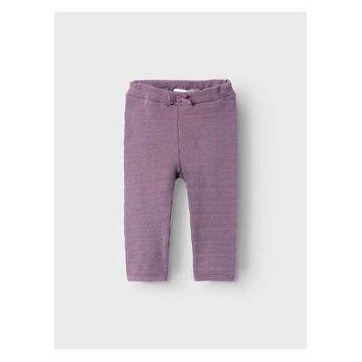 NAME IT Текстилни панталони 13219541 Виолетов Regular Fit (13219541)