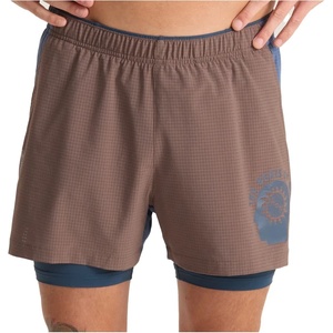 Roark Мъжки шорти за бягане Roark Bommer 3.5 Running shorts - Faded Brown (012-3946-0411)