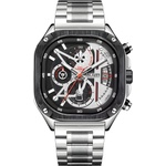 MEGIR Часовник megir si-38562 - Сребристо / Черно kp38562 Часовници