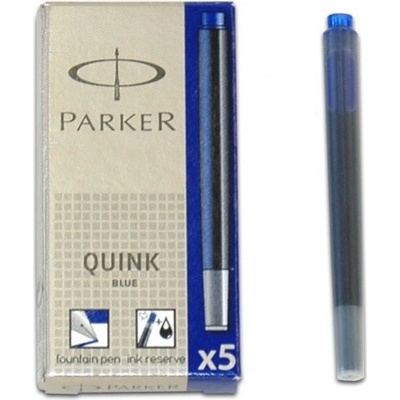 Parker Inkoustové bombičky modré 1502/0150384 5 ks – Zboží Dáma