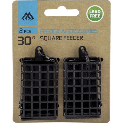 Hranaté krmítko se dnem ECO - 120g - (30x30x55mm) - 2 kusy