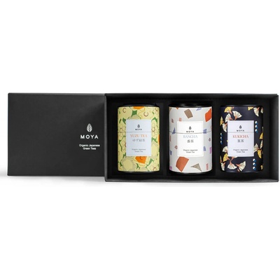 MOYA TROJITÁ SADA SYPANÝCH ČAJŮ YUZU TEA & BANCHA & KUKICHA 60 g