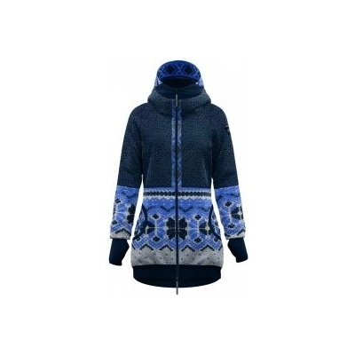 Crazy Idea Coat Siurana Ethnic trimming