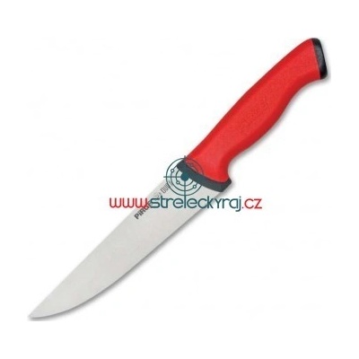 PIRGE řeznický porcovací nůž červený DUO Butcher 205 mm