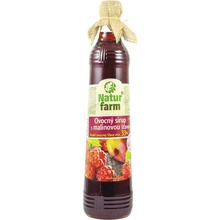 Natur farm Ovocný sirup s malinovou šťávou 700 ml