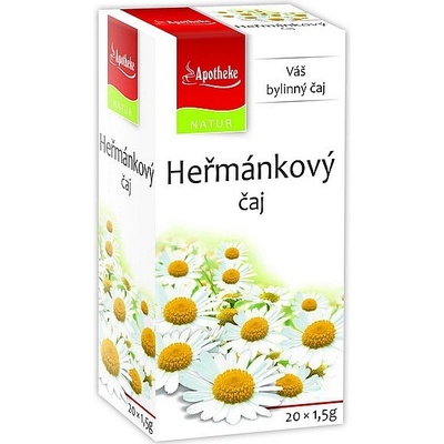 Apotheke NATUR APO Heřmánkový čaj 20 x 1,5 g