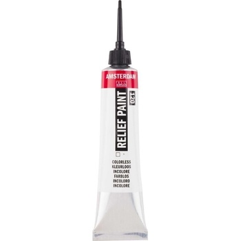 Amsterdam Relief Боя за стъкло Colourless 20 ml 1 бр (58041201)