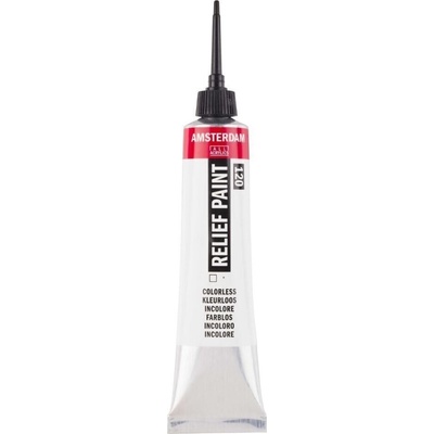 Amsterdam Relief Боя за стъкло Colourless 20 ml 1 бр (58041201)