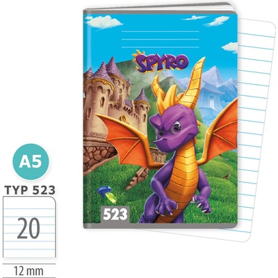 ARGUS Sešit A5 TYP 523 Spyro