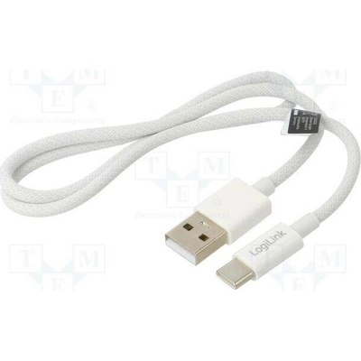 Logilink CU0320 USB 2.0 USB A vidlice USB C vidlice 500mm bílý