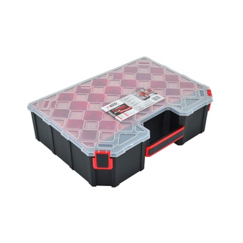 AWTools Кутия за организиране на принадлежности и дребни инструменти AwTools, Tager Plus, полимер, 390 x 284 x 105 mm, червено/черно (AW30524BL) (AW30524BL)