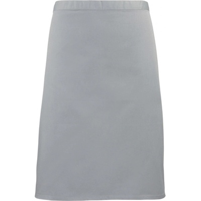 Premier Zástěra Colours PR 151 do pasu krátká COT39015164099-silver