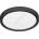 Ecolite W007-CCT/40W/CR - LED Плафониера SALY LED/40W/230V IP40 черен (EC0467)