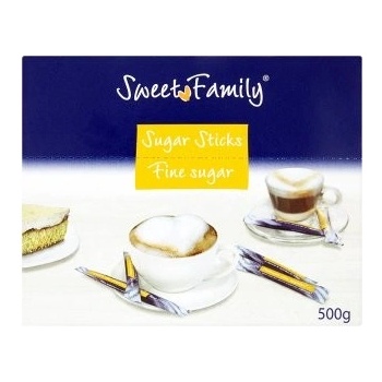 Sweet Family Krupicový cukor v tyčinkách 100 x 5g