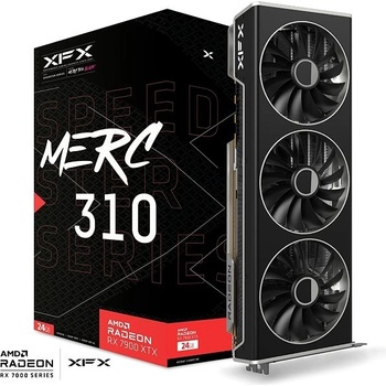 XFX Radeon RX 7900 XTX Speedster MERC 310 Black Edition 24GB GDDR6 RX-79XMERCB9