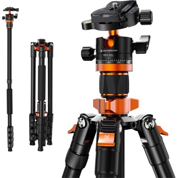 K&F Concept Алуминиев статив с монопод k255a7+bh-32l