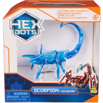 Hex Bots lezúci škorpión modrý