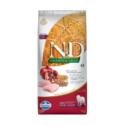 N&D Ancestral Grain Puppy Medium & Maxi Chicken & Pomegranate 12 kg