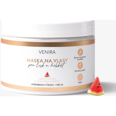 Venira maska na vlasy pre lesk a hebkosť melón 300 ml