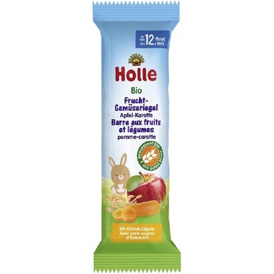 Holle Ovocná bio tyčinka jablko mrkva od 12. mesiaca 25 g