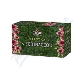 Grešík Zel. čaj s echinaceou 20 x 1,5 g