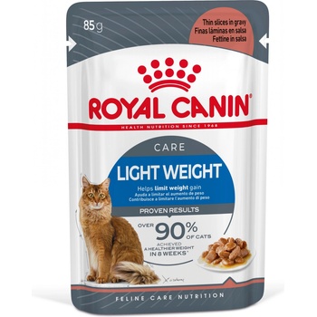 Royal Canin Light Weight Care 12x85g мокра храна в сос за възрастни котки, склонни към наднормено тегло