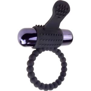 Pipedream Fantasy C-Ringz Vibrating Silicone Super Ring Black