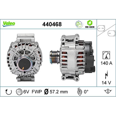 Alternátor VALEO 440468
