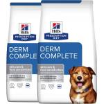 Hill's Hill s Prescription Diet Derm Complete Алергия и грижа за кожата за кучета 2 x 12 кг