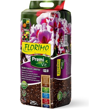 Florimo PremiVit почва за Мушката и Балконски цветя - 25л (61120243)