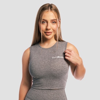 GymBeam Дамски Core Crop Top Storm XS