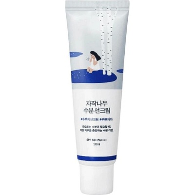 ROUND LAB Хидратиращ слънцезащитен крем с брезов сок, SPF50+, 50 ml