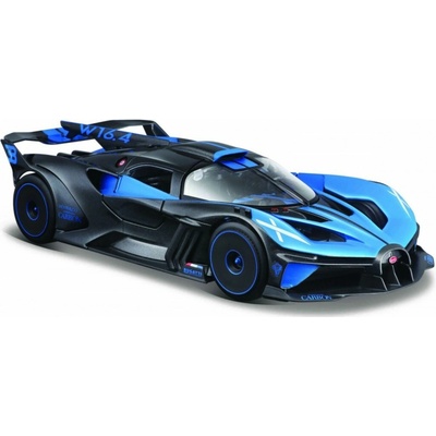 Maisto Bugatti Bolide metal černo-modrá 1:24