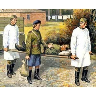 ICM Soviet medical pers. 1943-1945 WW2 1:35