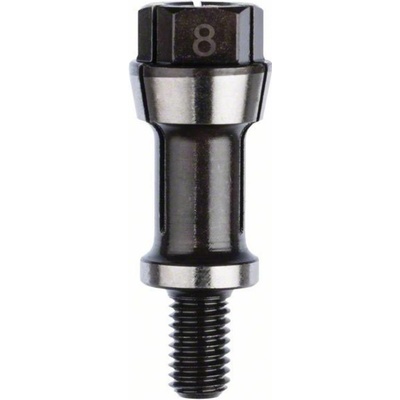 Collet with locking nut 8 mm Bosch Accessories 1608570041 Priemer 8 mm