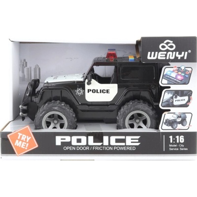 Jeep policie baterie Jeníček