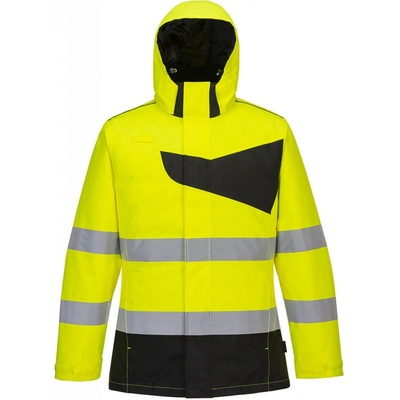 Portwest PW261 PW2 Hi Vis reflexná bunda žltá čierna
