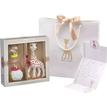 Sophie la Girafe Подаръчен сет с мека дрънкалка Sophie la Girafe (S000009)