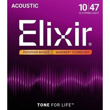 Elixir Acoustic Light pre 12 str. gitaru