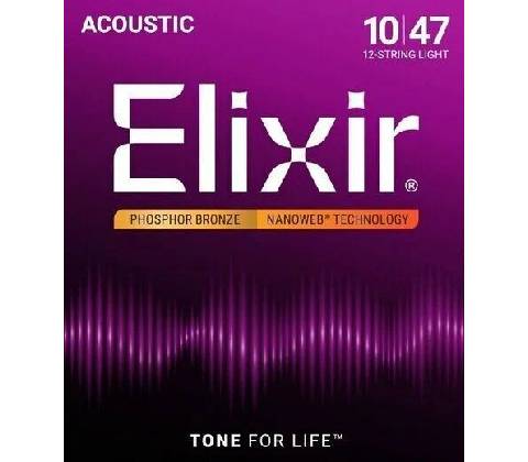 Elixir Acoustic Light pre 12 str. gitaru