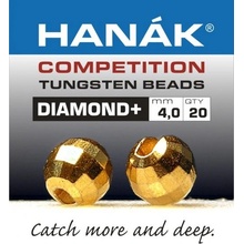 Hanák Tungstenové kuličky Competition ROUND+ Zlatá 2,5mm 20ks