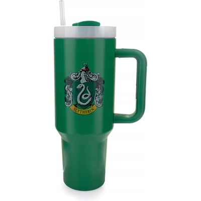 Harry Potter Slytherin Termohrnček so slamkou 1140 ml zelený
