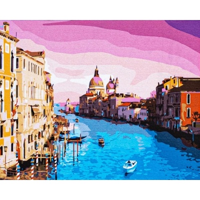 ASTRA Malování podle čísel VENETIAN LANDSCAPE na rámu 40 x 50 cm 801023907