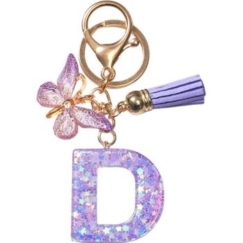 HARAHU Ключодържател Азбука - d / Лилава kp37894 (37894)