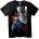 NOONEBRAND Тениска Аниме Робот и Герой - 6XL, White